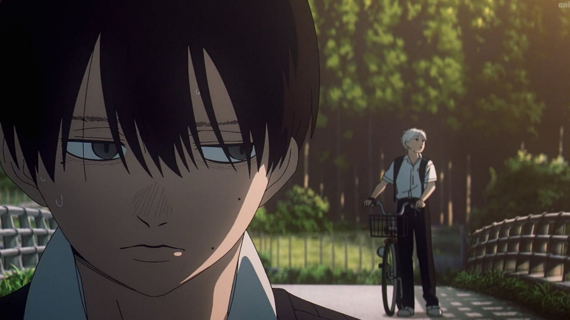 Hikaru and Yoshiki as seen in The Summer Hikaru Died anime (Image via CygamesPictures)